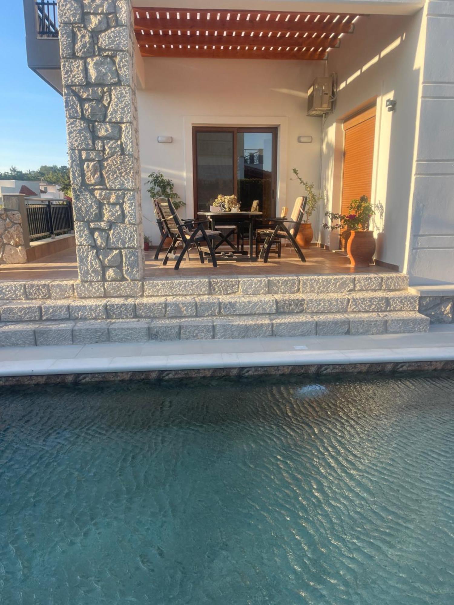 Seaview Villa - Amazing Sea & Mountain View Koskinou  ภายนอก รูปภาพ